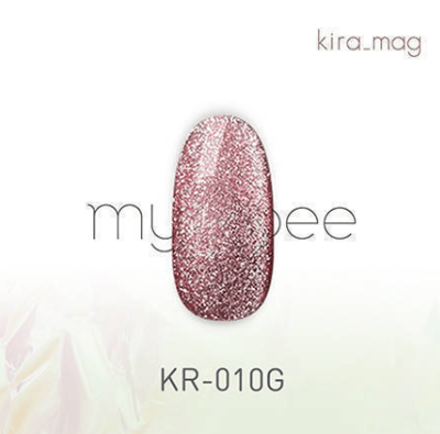 my&bee｜２in1極閃亮粉貓眼膠8ml（KR-001G~KR-012G）13