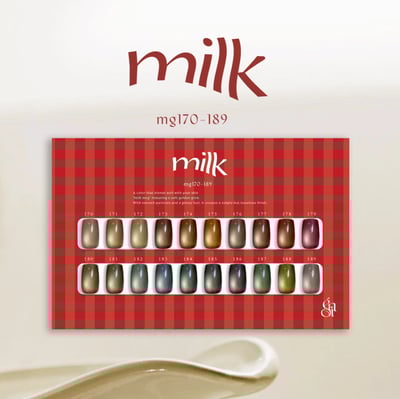 enoi｜貓眼凝膠milk magnet AW（mg170-mg189）3g1
