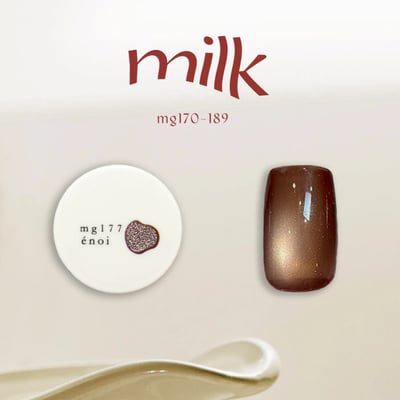 enoi｜貓眼凝膠milk magnet AW（mg170-mg189）3g9