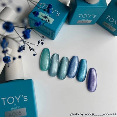 TOY'SxINITY｜海洋系貓眼膠7ml（T-AQ01~T-AQ06）1