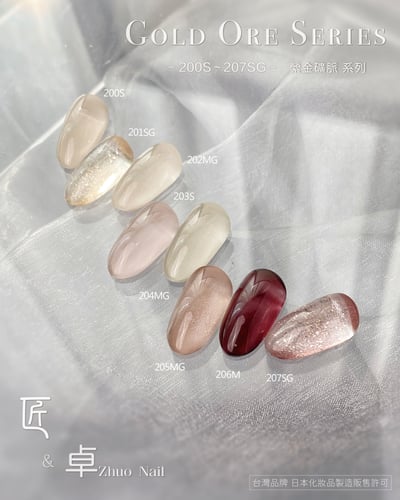 匠｜彩色凝膠-縈金礦脈系列（200-207）16