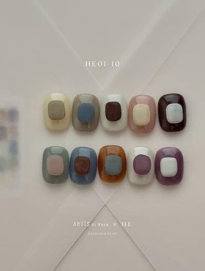 Artis｜彩色甲油膠（HE01-HE10）10g6