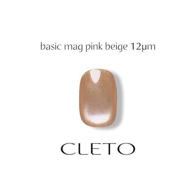 Dawson nail｜CLETO basic mag（white/black/pink beige/browm）11