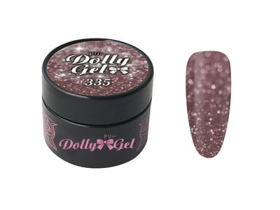 Dolly Gel｜紅韻瑰璨-碎鑽膠系列（RB332～RB337）4