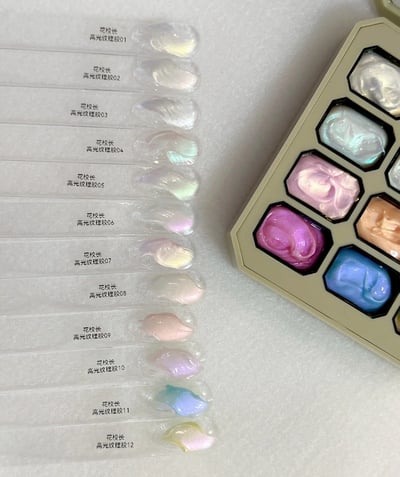 花校長｜高光紋理膠九宮格1