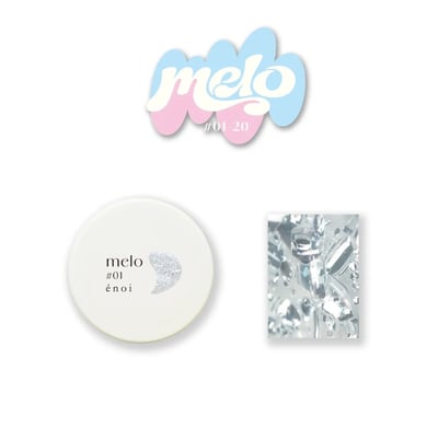 enoi｜亮片凝膠 melo(melo#01~melo#20）3