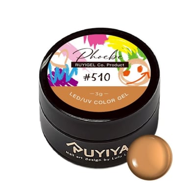 Ruyiya璐意雅｜RuyiyaXPhoebe聯名色膠咕溜咕溜村3ml（502-510）2