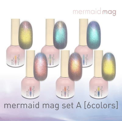 my&bee｜珠光貓眼膠8ml（MD-001G~MD-006G）2