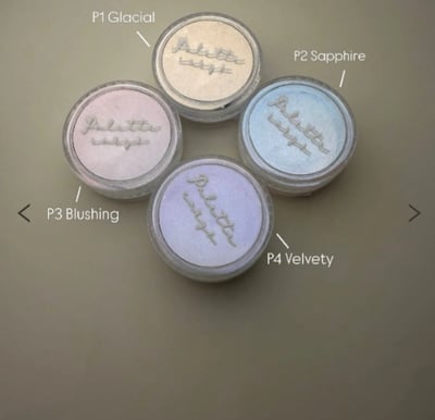Palette Carys｜Elf Ice Chrome Powder 進口精靈高光冰透鏡面粉 四色/組合3