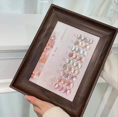 Suuseegel束色｜雪花頌玻璃珠貓眼9色6