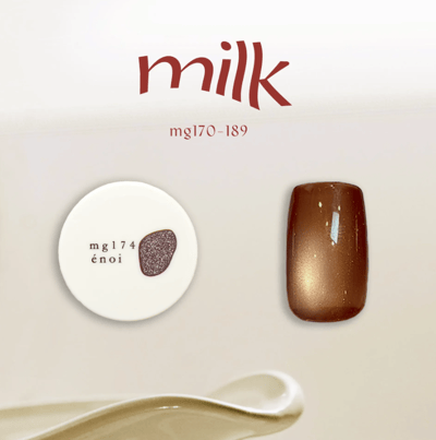 enoi｜貓眼凝膠milk magnet AW（mg170-mg189）3g6