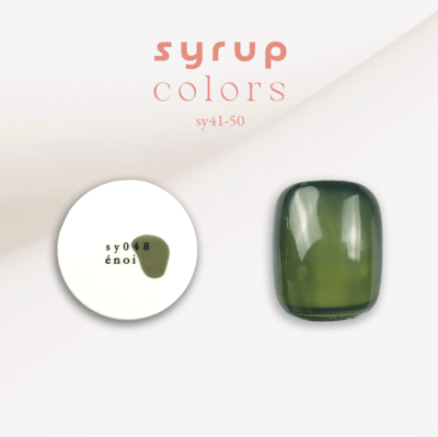 enoi｜彩色凝膠syrup（syrup41-syrup50）3g9