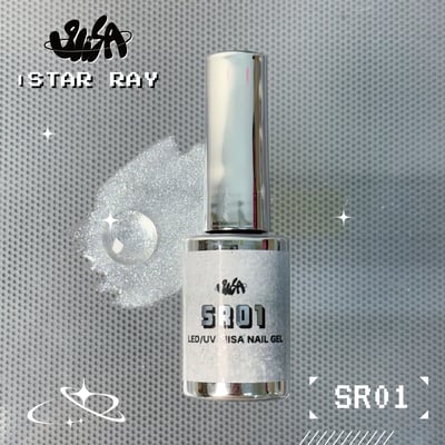 SiiSA｜星鐳亮粉甲油（SR01-SR06）10
