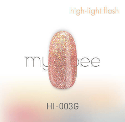 my&bee｜爆閃亮片膠8ml（HI-001G~HI-012G）4
