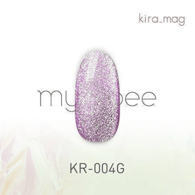 my&bee｜２in1極閃亮粉貓眼膠8ml（KR-001G~KR-012G）7