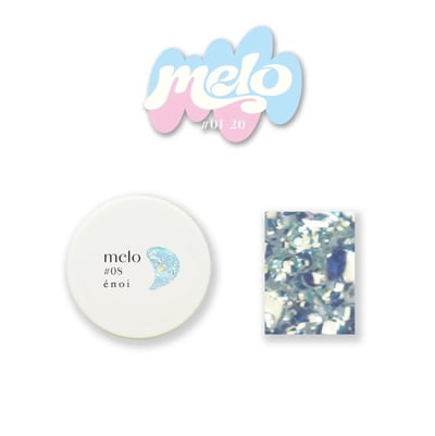 enoi｜亮片凝膠 melo(melo#01~melo#20）9