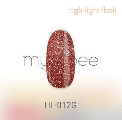 my&bee｜爆閃亮片膠8ml（HI-001G~HI-012G）13