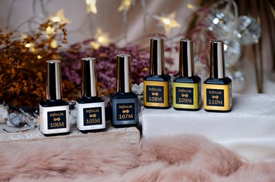 infin.Lin｜彩色甲油膠-冬季系列（105-116）2