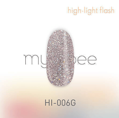 my&bee｜爆閃亮片膠8ml（HI-001G~HI-012G）7