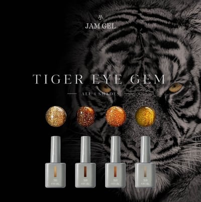 Ruyiya璐意雅｜JamGel深邃虎眼甲油膠（TG01-TG04）1