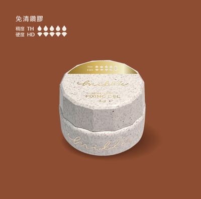 Ruyiya璐意雅｜Middle免清貼鑽膠1