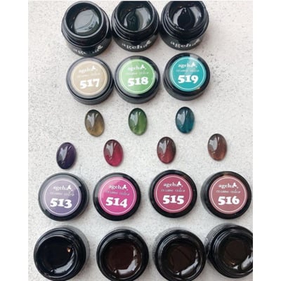 Ageha｜彩色凝膠（513-519）3