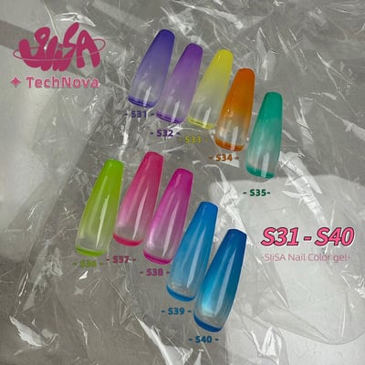 SliSA｜罐裝彩色凝膠-脈衝系列（S31-S40）4