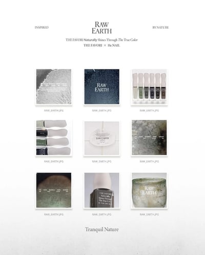 THE FAVORI｜THE FAVORI x he Nail RAW EARTH EDITINO ver.2 暈染液6