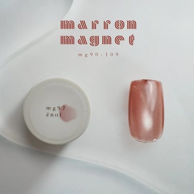enoi｜貓眼凝膠marron（mg90-mg109）3g9