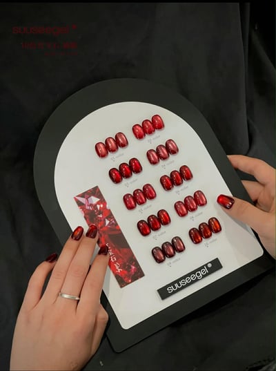 Suuseegel束色｜紅寶石貓眼10色2