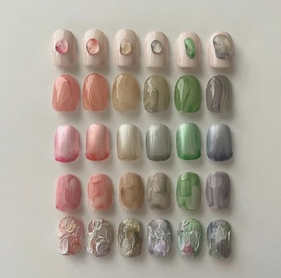 THE FAVORI｜THE FAVORI x SATOKO AGATE凝膠 6色5