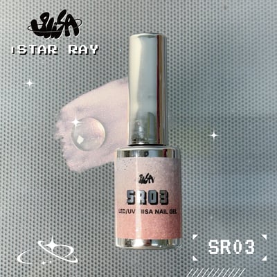 SiiSA｜星鐳亮粉甲油（SR01-SR06）12