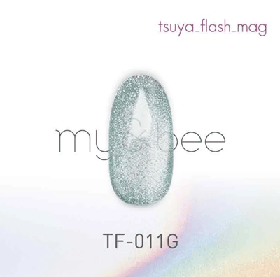 my&bee｜tsuya碎鑽貓眼甲油膠（TF-001G~TF-012G）14