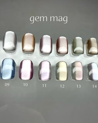 Dawson nail｜CLETO Gem mag極細貓眼膠（1-22）1