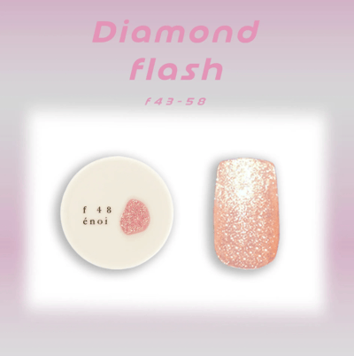 enoi｜碎鑽凝膠diamond flash（f43-f58）3g7