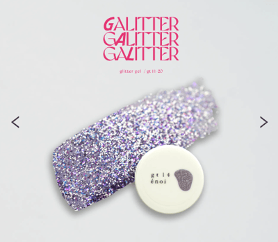 enoi｜亮粉凝膠galitter（gt11-gt20）3g5