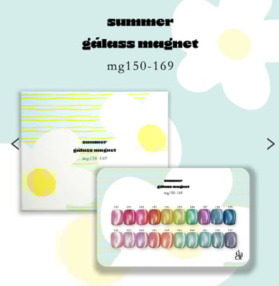 enoi｜貓眼凝膠galass magnet（MG150-MG169）3g1