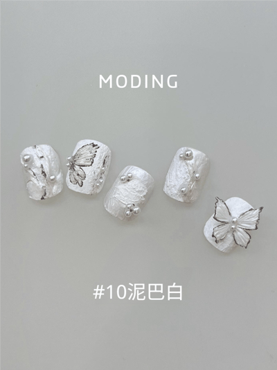 末町｜小奶霜白蝶夢肌理12色套組10