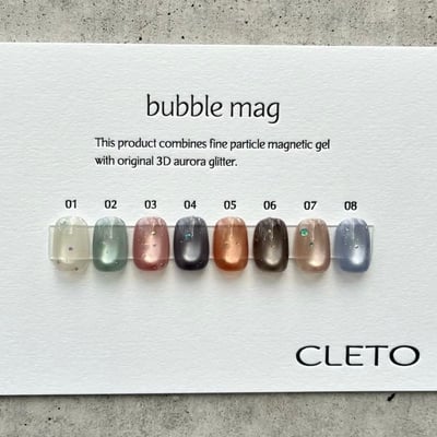 Dawson nail｜CLETO bubble mag貓眼2