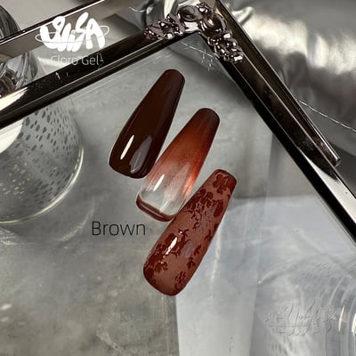 SiiSA｜罐裝彩色凝膠-素態純色（黑/白/胭脂紅/咖啡）10