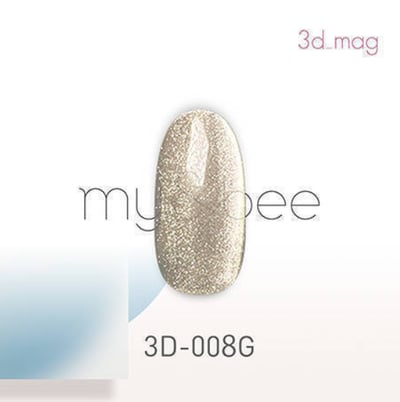 my&bee｜ 3D貓眼膠8ml（3D-001G~3D-012G）10