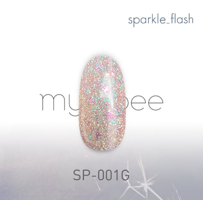 my&bee｜極光MAX亮片膠8ml（SP-001G~SP-006G）3