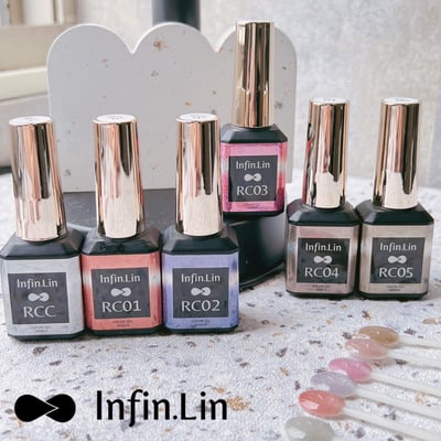 infin.Lin｜彩色甲油膠-彩虹貓眼系列（RCC、RC01-RC05）12