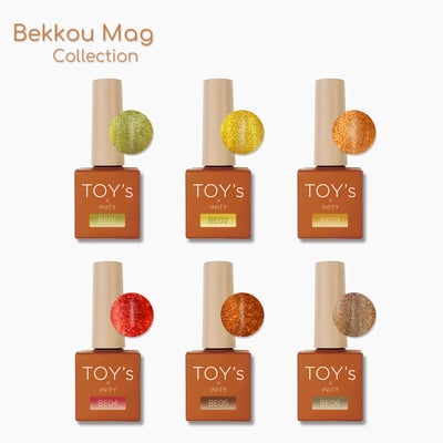 TOY'SxINITY｜玳瑁貓眼膠7ml（T-BE01-T-BE06）1