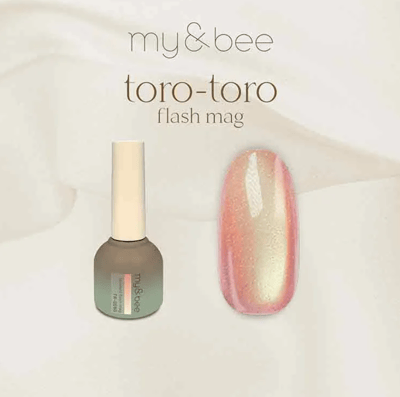 my&bee｜toro-toro碎鑽貓眼甲油膠（TR-001G~TR-012G）11