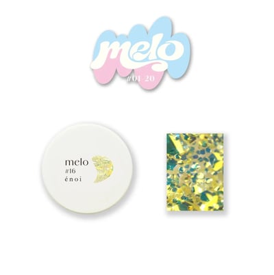 enoi｜亮片凝膠 melo(melo#01~melo#20）17
