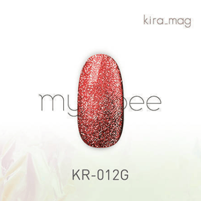 my&bee｜２in1極閃亮粉貓眼膠8ml（KR-001G~KR-012G）15