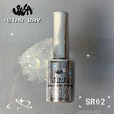 SiiSA｜星鐳亮粉甲油（SR01-SR06）11