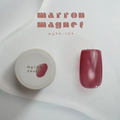 enoi｜貓眼凝膠marron（mg90-mg109）3g21