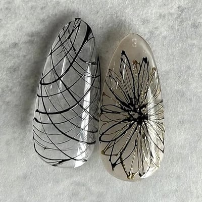 Ageha｜拉線凝膠（黑/白）4